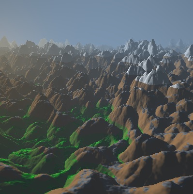Raymarched Terrain